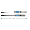 Elektronische keukenthermometer (-40°C tot +300°C) van staal - 2 ['keukenthermometer', ' culinaire thermometer', ' voedselthermometer', ' culinaire thermometers', ' stalen thermometer', ' stalen thermometer', ' sonde thermometer', ' thermometer met sonde', ' thermometer met display', ' thermometer voor koken', ' bakken en braden']
