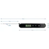 Elektronische keukenthermometer handmatig opgeladen - 8 ['elektronische thermometer', ' voedselthermometer', ' keukenthermometer', ' handmatige thermometer', ' handmatig opgeladen thermometer', ' nauwkeurige thermometer met sonde', ' nauwkeurige culinaire thermometer', ' batterijloze thermometer', ' kookthermometer', ' bakthermometer']