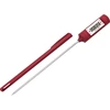 Elektronische keukenthermometer met LCD-display (-20°C tot +250°C), rood ['vleesthermometer', ' bakthermometer', ' insteekthermometer']