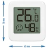 Elektronische thermometer met comfortindicator, wit - 10 ['elektronische thermometer', ' thermometer met hygrometer', ' vochtmeting in de kamer', ' comfortmeter', ' thermometer met comfortindicator', ' multifunctionele thermometer', ' binnenthermometer', ' interne thermometer', ' draadloze thermometer', ' elektronische koelkastthermometer', ' weerstation', ' weerstation', ' thermometer om neer te zetten', ' magneetthermometer', ' thermometer bevestigd met magneet', ' moderne thermometer', ' batterijthermometer', ' als cadeau']