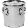 Fermentatie- en distillatiecontainer - roestvrij staal 18l, 5 klemmen - 8 ['fermentatiecontainer', ' distillatiecontainer', ' distilleercontainer', ' roestvrijstalen container', ' container 18 L']