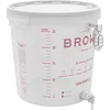 Fermentatiecontainer 30 L met deksel en kraan - 7 ['fermentatiecontainer', ' voor wijn', ' voor bier', ' voor beslag', ' fermentatie-emmer', ' emmer met schaalverdeling', ' emmer met schaal', ' emmer met kraan']
