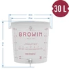 Fermentatiecontainer 30 L met deksel en kraan - 10 ['fermentatiecontainer', ' voor wijn', ' voor bier', ' voor beslag', ' fermentatie-emmer', ' emmer met schaalverdeling', ' emmer met schaal', ' emmer met kraan']