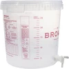Fermentatiecontainer 30 L met deksel en kraan - 5 ['fermentatiecontainer', ' fermentatie-emmer', ' fermentatie-emmertje', ' fermentatiecontainers', ' fermentatiecontainer voor wijn', ' fermentatiecontainers voor wijn', ' biowin fermentatie-emmer', ' browin fermentatie-emmer']