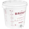 Fermentatiecontainer 30L met deksel en kraan DE - 4 ['voor fermentatie', ' voor wijn', ' voor bier', ' fermentor 30 L', ' fermentatie-emmer', ' fermentatiecontainer met schaal']