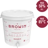 Fermentatiecontainer 30L met deksel en kraan DE - 2 ['voor fermentatie', ' voor wijn', ' voor bier', ' fermentor 30 L', ' fermentatie-emmer', ' fermentatiecontainer met schaal']