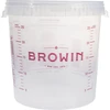 Fermentatiecontainer 30L met opdruk, 2 buisjes  - 1 ['fermentatiecontainer', ' fermentatie-emmer', ' fermentatie-emmertje', ' fermentatiecontainers', ' fermentatiecontainer voor wijn', ' fermentatiecontainers voor wijn', ' biowin fermentatie-emmer', ' browin fermentatie-emmer']