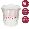 Fermentatiecontainer 30L met opdruk en 3 buizen - 10 ['fermentatiecontainer', ' fermentatie-emmer', ' fermentatie-emmertje', ' fermentatiecontainers', ' fermentatiecontainer voor wijn', ' fermentatiecontainers voor wijn', ' biowin fermentatie-emmer', ' browin fermentatie-emmer', ' fermentatiebuizen', ' fermentatiebuis', ' buis voor wijn', ' stille buis', ' MAXI buis', ' wijnaccessoires', ' horizontale buis', ' buis voor fermentatie', ' set voor wijn- en bierfermentatie', ' inmaken', ' container van 30 liter']