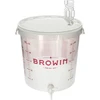 Fermentatiecontainer 30L met opdruk, kraan en 3 buizen - 13 
