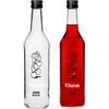 Fles 0,5 L met schroefdop en opdruk Kersenlikeur - 4 stuks - 3 ['kersenlikeur', ' kersenlikeur', ' fles voor kersenlikeur', ' fles voor likeuren', ' flessen voor likeuren', ' fles met schroefdop', ' flessen met opdruk', ' glas met opdruk', ' glazen flessen', ' glazen flessen met schroefdoppen']