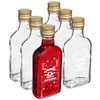 Fles 200 ml met schroefdop, Kerstprint Rendier, 6 stuks  - 1 ['fles', ' flessen', ' fles met opdruk', ' fles voor de feestdagen', ' fles voor Kerstmis', ' fles voor likeuren', ' fles voor zelfgestookte drank', ' fles voor alcohol', ' glazen fles met kurk', ' fles 200 ml met schroefdop', ' heupflessen', ' kleine fles', ' set voor de feestdagen', ' fles onder de kerstboom', ' drankjes voor de feestdagen', ' kleine decoratieve fles', ' Merry Christmas', ' kerstcadeau']