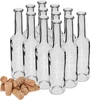 Fles 350 ml met kurk, opdruk Zelfgemaakte likeur - 4 ['voor likeur', ' zelfgemaakte likeur', ' kersenlikeur', ' kweeperenlikeur', ' aronia-likeur', ' alcoholfles', ' zelfgemaakte alcohol', ' fles met opdruk']