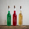 Fles 350 ml met kurk, opdruk Zelfgemaakte likeur - 10 ['voor likeur', ' zelfgemaakte likeur', ' kersenlikeur', ' kweeperenlikeur', ' aronia-likeur', ' alcoholfles', ' zelfgemaakte alcohol', ' fles met opdruk']