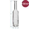 Fles 350 ml met kurk, opdruk Zelfgemaakte likeur - 8 ['voor likeur', ' zelfgemaakte likeur', ' kersenlikeur', ' kweeperenlikeur', ' aronia-likeur', ' alcoholfles', ' zelfgemaakte alcohol', ' fles met opdruk']