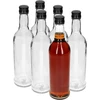 Fles 500 ml Slank, met zwarte dop, voor wodka, 6 stuks - 2 ['flessen met doppen', ' fles met dop', ' sterke drank fles', ' sterke drank flessen', ' wodkafles', ' wodkaflessen', ' sapfles', ' sapflessen', ' likeurfles', ' likeurflessen', ' alcoholflessen', ' alcoholfles', ' zwarte doppen', ' witte fles', ' schroeffles', ' schroefflessen', ' slanke flessen']