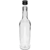 Fles 500 ml Slank, met zwarte dop, voor wodka, 6 stuks - 4 ['flessen met doppen', ' fles met dop', ' sterke drank fles', ' sterke drank flessen', ' wodkafles', ' wodkaflessen', ' sapfles', ' sapflessen', ' likeurfles', ' likeurflessen', ' alcoholflessen', ' alcoholfles', ' zwarte doppen', ' witte fles', ' schroeffles', ' schroefflessen', ' slanke flessen']