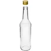 Fles 500 ml voor wodka recht met doppen - 8 stuks - 5 ['flessen met doppen', ' fles met dop', ' sterke drank fles', ' sterke drank flessen', ' wodkafles', ' wodkaflessen', ' sapfles', ' sapflessen', ' likeurfles', ' likeurflessen', ' alcoholflessen', ' fles voor alcohol', ' gouden doppen', ' witte fles', ' schroeffles', ' schroefflessen']