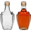 Fles Art Deco 250ml met schroefdop fi28 - 3 ['fles voor likeur', ' flessen voor likeur', ' fles voor alcohol', ' decoratieve flessen voor alcohol', ' glazen fles voor alcohol', ' flessen voor zelfgestookte drank voor bruiloft', ' fles voor likeur', ' decoratieve flessen', ' fles voor wodka', ' fles voor wodka']