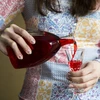 Fles "Banket" 500 ml, met kurk - 8 ['fles', ' flessen', ' fles voor likeuren', ' fles voor zelfgestookte drank', ' fles voor alcohol', ' glazen fles met kurk', ' fles 500 ml met kurk', ' flessen voor kurk', ' set voor bruiloft', ' fles voor banket']