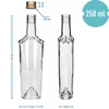 Fles Everest 250 ml met dop fi28, 12 stuks - 7 ['fles voor likeur', ' flessen voor likeur', ' fles voor alcohol', ' decoratieve flessen voor alcohol', ' glazen fles voor alcohol', ' flessen voor zelfgestookte drank voor bruiloft', ' fles voor likeur', ' decoratieve flessen', ' fles voor wodka', ' fles voor wodka']
