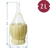Fles Fiasco 2000 voor wijn in vlechtwerk - 2 l - 2 ['fles voor alcohol', ' decoratieve flessen voor alcohol', ' glazen fles voor alcohol', ' flessen voor zelfgestookte drank voor bruiloft', ' fles voor likeur', ' fles voor wijn', ' flessen voor wijn', ' likeur']