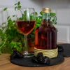 Fles Gallone 0,5 L in vlechtwerk, met dop - 3 ['fles voor alcohol', ' decoratieve flessen voor alcohol', ' glazen fles voor alcohol', ' flessen voor zelfgestookte drank voor bruiloft', ' fles voor likeur', ' flessen voor wodka', ' fles voor wodka bruiloft', ' fles voor wodka doop', ' fles voor wodka communie', ' fles voor wijn', ' flessen voor wijn']
