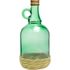 Fles Gallone 1L in vlechtwerk, met dop - 2 ['fles voor alcohol', ' decoratieve flessen voor alcohol', ' glazen fles voor alcohol', ' flessen voor brouwsel voor bruiloft', ' fles voor likeur', ' flessen voor wodka', ' fles voor wodka bruiloft', ' fles voor wodka doop', ' fles voor wodka communie', ' fles voor wijn', ' flessen voor wijn']