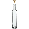 Fles Marina met kurk, wit 0,5 L - 2 ['fles voor alcohol', ' decoratieve flessen voor alcohol', ' glazen fles voor alcohol', ' flessen voor zelfgestookte drank voor bruiloft', ' fles voor likeur', ' decoratieve flessen voor likeuren']
