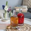 Fles Miss Barku wit 0,5 L - 4 ['fles voor alcohol', ' decoratieve flessen voor alcohol', ' glazen fles voor alcohol', ' flessen voor zelfgestookte drank voor bruiloft', ' fles voor likeur', ' decoratieve flessen voor likeuren', ' fles 500 ml', ' 500ml']