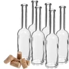 Fles voor likeur 100 ml 6 stuks + 6 kurken - 3 ['fles voor alcohol', ' decoratieve flessen voor alcohol', ' glazen fles voor alcohol', ' flessen voor zelfgestookte drank voor bruiloft', ' fles voor likeur', ' fles voor wijn', ' flessen voor wijn', ' likeur']