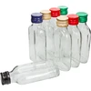 Fles voor likeuren heupfles 100 ml + dop 8 stuks  - 1 ['flessen', ' heupflessen', ' likeuren', ' flessen voor likeuren', ' flesjes', ' huisgemaakte dranken', ' huisgemaakte likeuren', ' heupfles met dop', ' fles met dop', ' flesje met dop', ' flessen met gekleurde doppen', ' gekleurde doppen', ' doppen']