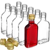 Fles voor likeuren heupfles met dop 200 ml 10 stuks - 2 ['flessen', ' heupflessen', ' likeuren', ' flessen voor likeuren', ' flesjes', ' huisgemaakte dranken', ' huisgemaakte likeuren', ' heupfles met dop', ' fles met dop', ' flesje met dop']