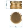 Flessendop fi 28/18 - goud - 8 stuks - 4 ['dop', ' doppen', ' schroefdop', ' schroefdoppen', ' flessendoppen', ' gouden dop', ' dop voor alcohol']