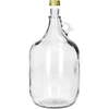 Gans Dame 5 L met dop - 2 ['gans', ' gans voor wijn', ' gans dame', ' dame 5 L', ' ballon 5 L', ' demijohn', ' ballon in mand', ' fles dame 5L in mand', ' ballon', ' gans voor wijn', ' gans voor brouwsel']