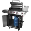 Gasbarbecue dragON BBQ101, 11,7 kW, zwart-zilver - 2 ['gasbarbecue', ' modern barbecue', ' welke barbecue te kopen', ' welke barbecue te kiezen', ' gietijzeren rooster', ' zijbrander', ' thermometer in de deksel', ' zijplank van de barbecue', ' barbecue voor wok', ' mobiele barbecue', ' barbecue voor pizza', ' barbecue met wielen', ' gemakkelijk schoonmaken van de barbecue', ' barbecue met hoog verwarmingsvermogen', ' ergonomische knoppen van de barbecue', ' barbecue met modern design', " aroma's op de branders van de barbecue", ' barbecue-accessoires', ' barbecue voor een goede prijs', ' stabiele barbecue', ' beste barbecueën', ' barbecue-uitrusting', ' stevige barbecue', ' multifunctionele barbecue', ' functionele barbecue', ' groenten grillen']