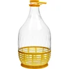 Gąsior Dama 5 L PET, z zakrętką, uchwytem i koszyczkiem - 2 gąsior, gąsior na wino, gąsior dama, dama w koszu, dama 5 L, balon 5 L, dymion, balon w koszyku, butelka dama 5L w koszu, balon gąsior do wina, gąsior do bimbru, balon na wino, butla na wino, flasza do wina, baniak na wino, dymion na wino, balon do wina 5 litrów, gąsior z zakrętką, zestaw do wina, dama nietłukąca, akcesoria winiarskie, domowe winiarstwo, sprzęt winiarski, polecane na wino