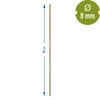 Gecoate stalen stok in bamboevorm, 90 cm x 8 mm - 3 ['tuinstok', ' plantenstok', ' plantensteun', ' tuinsteun', ' metalen tuinsteunen', ' steun voor klimplanten', ' steunen voor klimplanten', ' metalen steunen voor bloemen', ' gecoate metalen stokken', ' gecoate plantenstok', ' stalen stok in bamboevorm', ' tuinaccessoires', ' hoe zorg je voor planten', ' aanbevolen stokken voor planten', ' groene stok', ' stalen stokken a la bamboe', ' bamboestokken', ' stokken in bamboevorm']