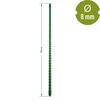 Gecoate stalen stok PE 1m x 8mm - 2 ['tuinstok', ' plantenstok', ' plantensteun', ' tuinsteun', ' metalen tuinsteunen', ' steun voor klimplanten', ' steunen voor klimplanten', ' metalen steunen voor bloemen', ' gecoate metalen stokken', ' gecoate plantenstok']
