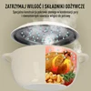 Geëmailleerde gietijzeren pot - ecru, 5,8L - 6 ['gietijzeren potten', ' geëmailleerde gietijzeren potten', ' gietijzeren vaatwerk', ' voordelen van gietijzeren vaatwerk', ' geëmailleerd gietijzer', ' koken in een gietijzeren pot', ' gietijzeren pot met email', ' pot in ecru kleur', ' pot in bordeaux kleur', ' pot in salie kleur', ' waarom koken in gietijzeren potten de moeite waard is', ' als cadeau', ' welke gietijzeren potten te kiezen']