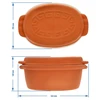 Geglazuurde Romeinse pot 4,5 L (meanders) - 9 ['Romeinse pot', ' vetvrij braden', ' stomen', ' gezond koken', ' voor vlees', ' voor het braden van vlees', ' voor brood', ' voor vis', ' voor vegetariërs', ' eenpansgerechten', ' gerechten voor kinderen', ' dieetgerechten', ' voor het bakken van brood', ' geëmailleerde Romeinse pot', ' gecoate Romeinse pot', ' geglazuurde Romeinse pot', ' kleipot', ' Romeins vat', ' Romeinse vorm', ' kleien pot', ' Romeinse pot met deksel', ' vat met deksel', ' cadeau-idee']