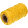 Gele katoenen koord 2 mm/55 m/100 g - 2 ['katoenen koord', ' katoenen touw', ' koord voor delicate planten', ' natuurlijk koord', ' ecokoord', ' koord voor macramé', ' koord voor binden', ' koord voor handwerk', ' koord voor aanspannen', ' gele koord', ' gele touw']