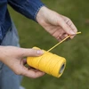 Gele katoenen koord 2 mm/55 m/100 g - 6 ['katoenen koord', ' katoenen touw', ' koord voor delicate planten', ' natuurlijk koord', ' ecokoord', ' koord voor macramé', ' koord voor binden', ' koord voor handwerk', ' koord voor aanspannen', ' gele koord', ' gele touw']