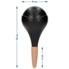 Gietbal voor planten, matzwart met keramische voet (in verpakking) 400 ml - 7 ['gieters', ' bloemen waterdispenser', ' voor het water geven van bloemen', ' bloemenbevochtigers', ' bloemenirrigatie', ' plantenirrigatie', ' potirrigators', ' voor kamerplanten', ' irrigatiesysteem', ' gietbal', ' waterdispenser voor potten', ' plantenballen', ' plantendispenser', ' planten water geven', ' zwarte gietballen', ' gietballen met keramische voet', ' keramische voet', ' gekleurde gietballen', ' gietballen met kleivoet', ' gietballen die van bovenaf worden gevuld', ' dispensers die van bovenaf worden gevuld', ' loftontwerp']