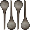 Gietballen voor planten, zwart transparant, 400 ml, 4 stuks - 4 