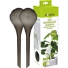 Gieters voor planten, zwart transparant, 400 ml, 2 stuks - 3 ['gieters', ' bloemen waterdispenser', ' voor het water geven van bloemen', ' bloemenbevochtigers', ' bloemenirrigatie', ' plantenirrigatie', ' potirrigators', ' voor het water geven van bloemen', ' voor kamerplanten', ' irrigatiesysteem', ' gietbal', ' waterdispenser voor potten', ' plantenballen', ' plantenwaterdispenser', ' planten water geven', ' gietbal', ' zwarte gieters', ' loftontwerp', ' transparante gieters']