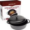 Gietijzeren braadpan, 5,5 L - 5 ['gietijzeren pan', ' braadpan', ' gietijzeren servies', '']