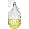 Glazen ballon 5L met stop en fermentatiebuis - 4 ['wijnset', ' dame', ' dame 5 liter', ' gistfles', ' gistfles voor wijn', ' dame gistfles', ' dame in mand', ' dame 5 L', ' ballon 5 L', ' demijohn', ' ballon in mand', ' damefles 5L in mand', ' ballon', ' gistfles voor wijn', ' set met fermentatiebuis', ' zelfgemaakte dranken', ' horizontale fermentatiebuis', ' gistfles voor sterke drank', ' dame voor fermentatie', ' wijnset voor beginners', ' fermentatiefles']