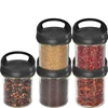 Glazen container 350 ml, met deksel om op te hangen - 3 ['glazen container', ' container', ' glazen container met deksel', ' glazen container om op te hangen', ' deksel met handvat', ' container om op te hangen', ' kruidencontainer', ' container voor droge producten', ' potcontainer 350 ml']