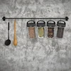 Glazen container 545 ml, met deksel om op te hangen - 6 ['glazen container', ' container', ' glazen container met deksel', ' glazen container om op te hangen', ' deksel met handvat', ' container om op te hangen', ' kruidencontainer', ' container voor droge producten', ' innovatief deksel', ' potcontainer 545 ml']