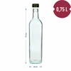 Glazen fles Marasca 750ml - 4 